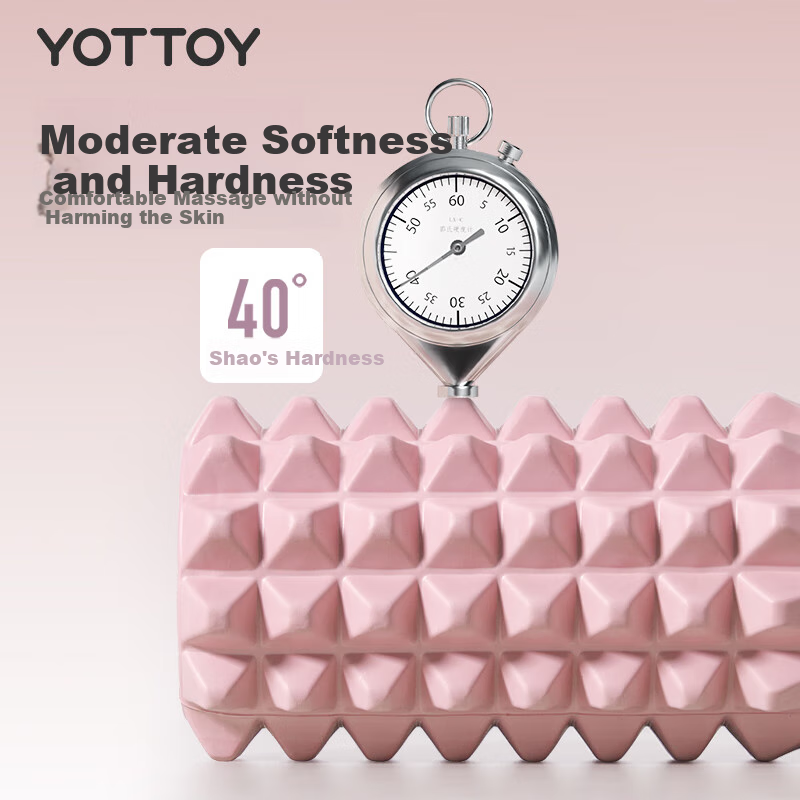 Yottoy Foam Roller Massage Stick, Muscle Relaxation Leg Massager, Yoga Column Fitness Equipment