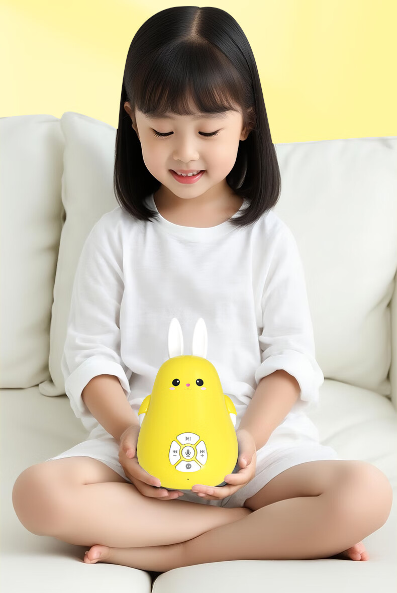 Wenquxing Story Machine AI Early Education Smart Rabbit Birthday Gift 0-6 Years Enlightenment Large Model Nursery Rhymes Stories Songs Wonderful Encyclopedia Smurfs Z2D 6