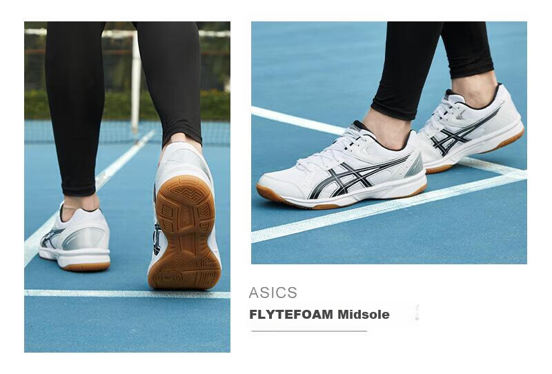 Asics Table Tennis Shoes Badminton Shoes Indoor Comprehensive Zhu Lu Series 1053A034 1053A034-106 37 11