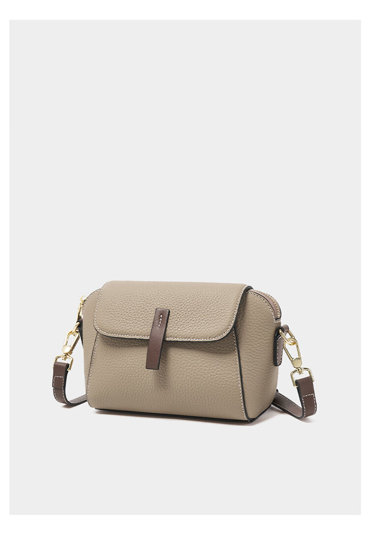 Aokang Women's Bag 2026 Trendy Cowhide Small Square Light Luxury Crossbody Shoulder Bag Birthday Gift for Girlfriend Wife 18