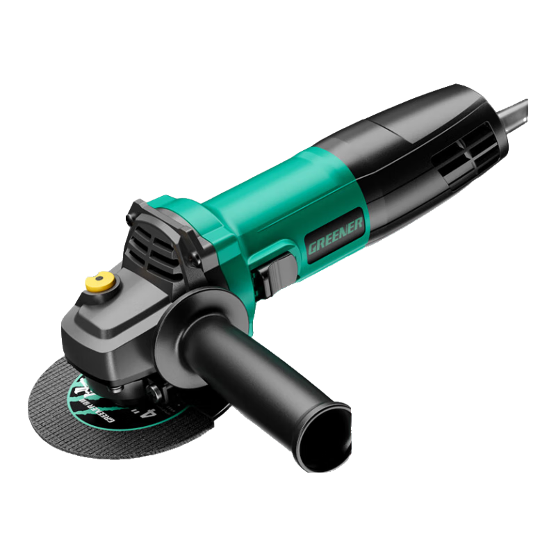 GREENER Angle Grinder 760w 7-Piece Set Angle Grinder Polisher Cutting Machine Grinding Machine Polishing Machine Power Tool