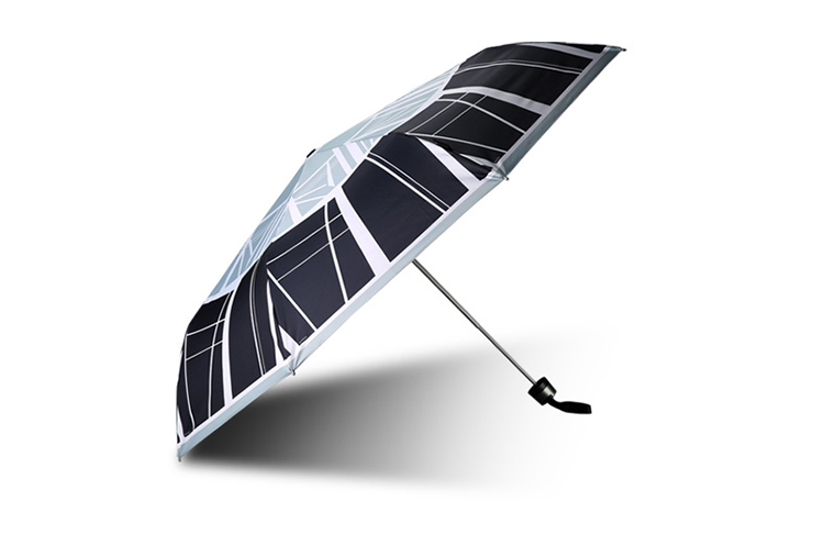 German Knirps Sun Umbrella, Super Strong UV Protection, Rain And Shine Umbrella, Black Gel Sunshade, Windproof, Women's Gift, Teacher's Day Gift, Mid-Autumn Festival Gift for Employees 11