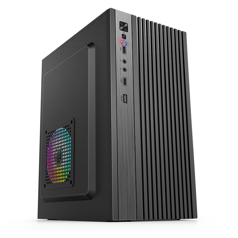 HEXIEHAO Office, Commercial And Home Gaming Desktop Computer Full Set (14th Gen Core I5-14450HX, 16GB RAM, 512GB SSD, Wireless WiFi)
