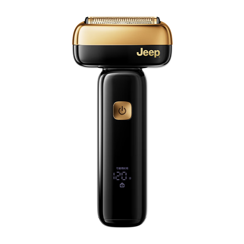 JEEP Jeep Little Gold Hammer P3 Reciprocating Electric Shaver Titanium Coated Smooth Gear Razor Fast Charging Fully Washable Gift for Boyfriend Husband Father