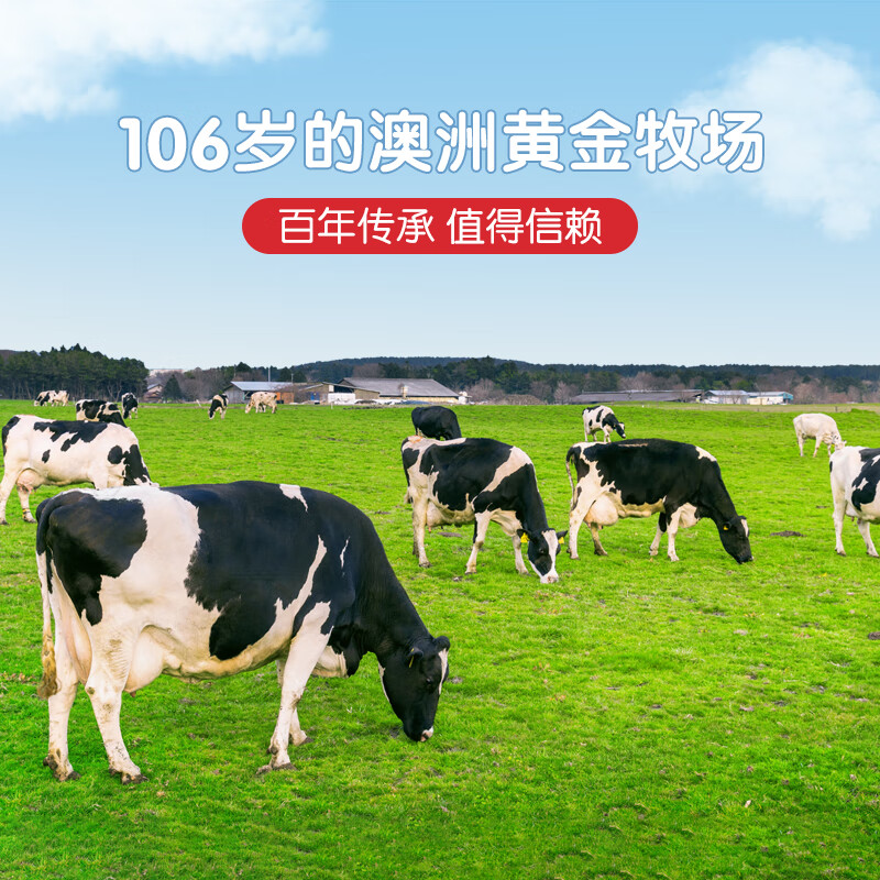 澳牧（Australia's Own）儿童成长牛奶A2β酪蛋白铁锌VD全脂学生早餐奶200ml*21盒