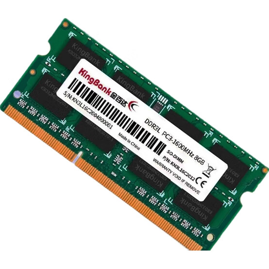 Оперативная память KINGBANK DDR3L 8GB 1600MHz SODIMM для ноутбука, 1 модуль, низковольтная версия