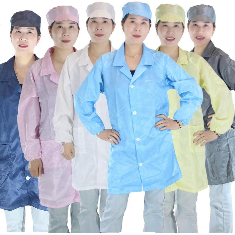 Zhierkang Антистатический рабочий комбинезон с капюшоном, серый, 3XL