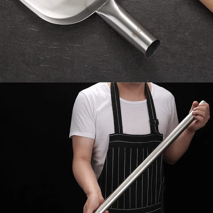 Caitang Smart Stainless Steel Chef Cooking Spatula 19cm Head (Jingcang) 10