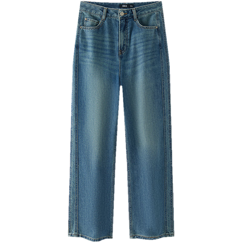 Semir Denim | Women's Wide-Leg Slim Fit Jeans 2025 Autumn Trousers 103525124001A