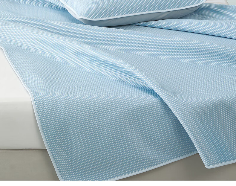 Bailisi Shuixing Jiafang Brand Cooling Mat, Ice Silk Mat, Bed Skirt Style, Class A Cooling Bean Mat, Cooling Mat, 1.8x2 Meters, Machine Washable 2