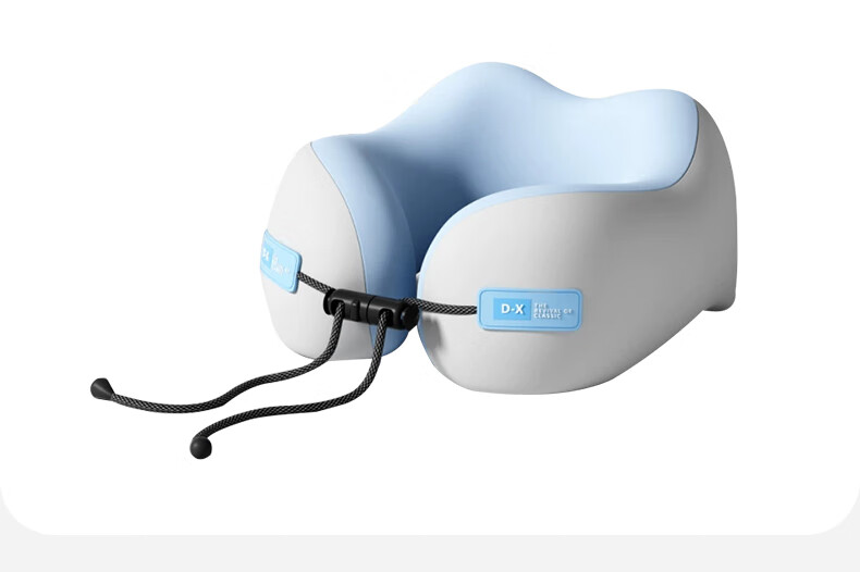 40,000 KM Memory Foam U-Shaped Neck Pillow Portable Foldable Travel Neck Pillow for High-Speed Rail, Airplane, Office, and Nap 11