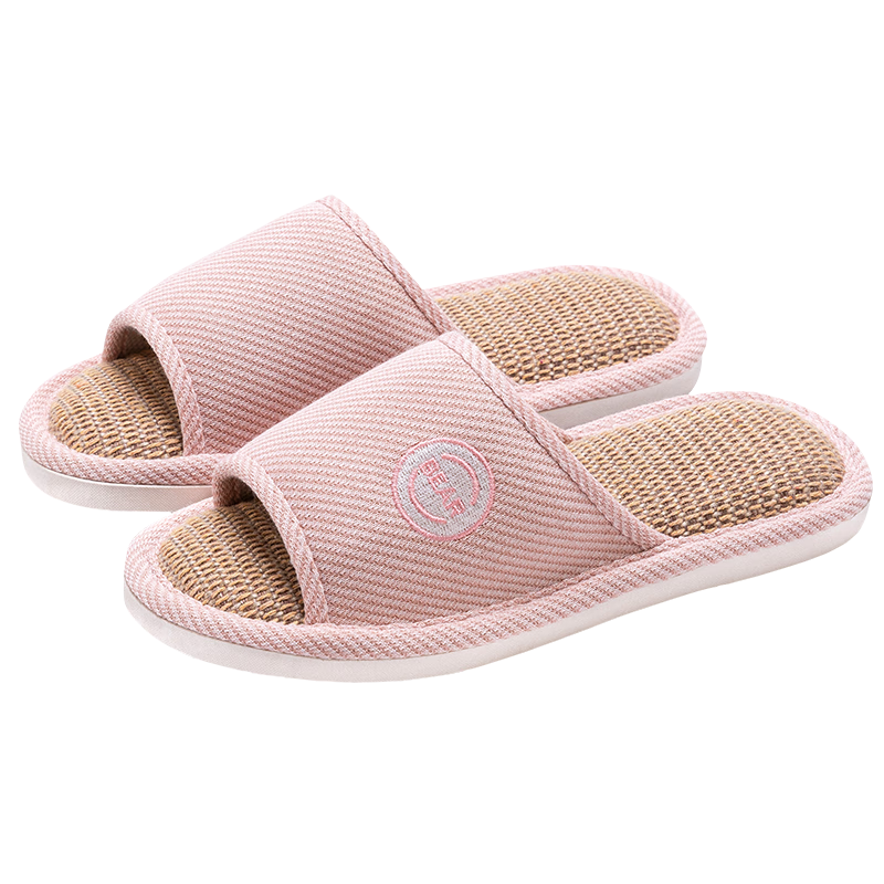 TZLDN Japanese-Style Linen Slippers, 2026 New Couple's Fabric Slippers, Home Non-Slip Men's Cotton Sandals