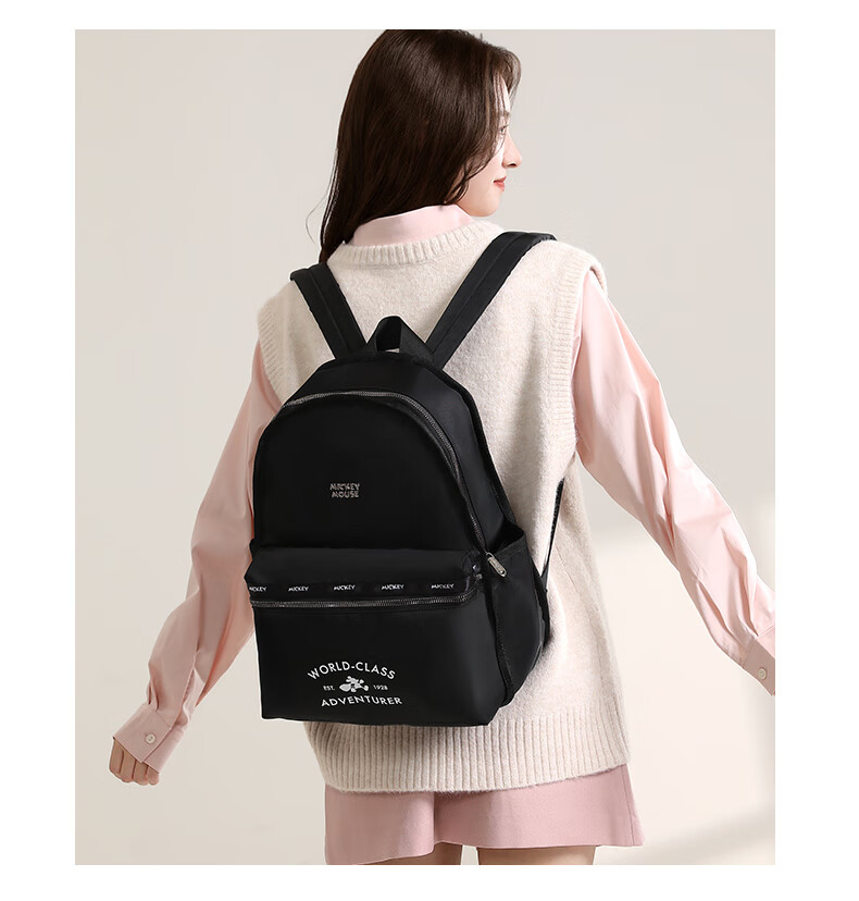 Disney Handbag, Women's Bag, Student Travel Backpack, Cute Mickey Mouse Backpack, Large Capacity Backpack, Lightweight Travel Backpack for Wome 10