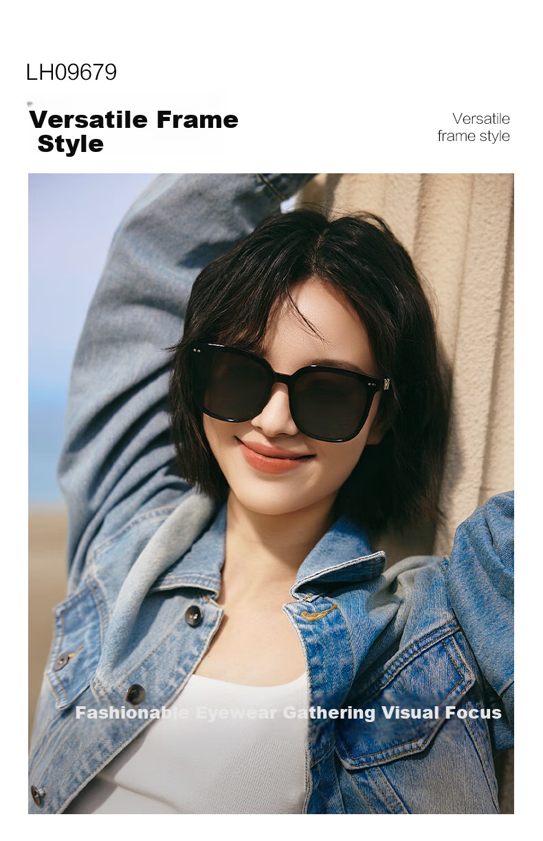 LOHO Polarized Sunglasses for Men, Driving-Specific 2026 New Style, Square Frame UV Protection Glasses for Wome 2