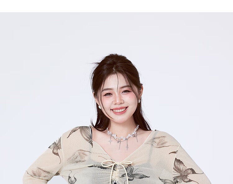 Agliondy Plus Size Swimsuit for Women, Curvy Girls, Body Concealing, 2025 New Style, Conservative Slimming, Plus Size, Hot Spring Resort, Adult Two-Piece Set 7
