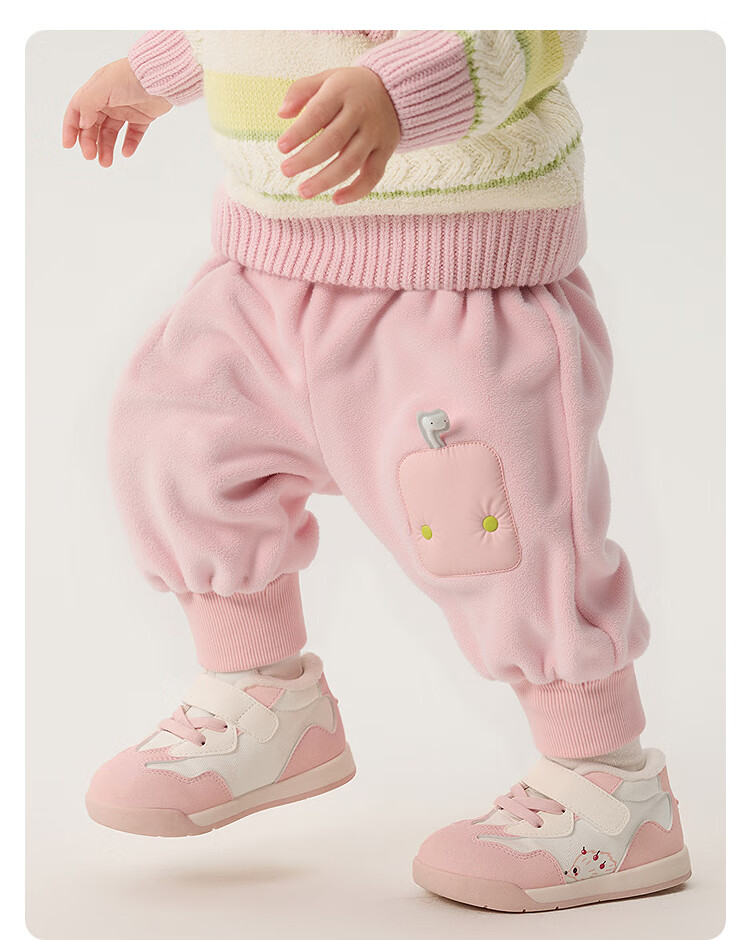 BALABALA BalaOne Loose-Fitting Joggers Pants for Boys And Girls, Winter Warm Trousers 209425108202 15