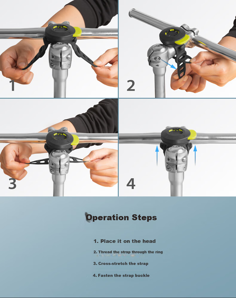 Bone Road Bike Phone Mount with Integrated Handlebar Magnetic Lock, Stable Anti-Shock Quick-Release Design Compatible with GARMIN Cycling Computers 8