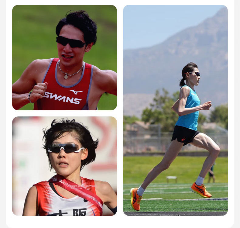 SWANS Photochromic Sunglasses, Marathon Running Glasses, Day And Night Cycling Goggles, Imported from Japan, EN20-0066 12