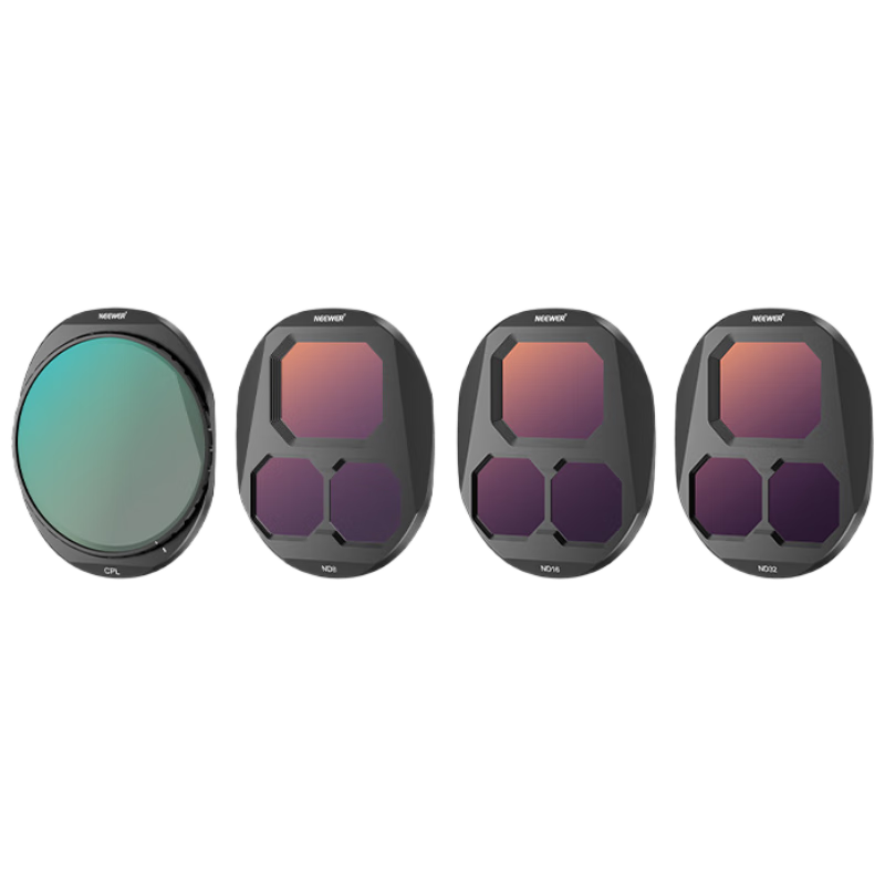NEEWER DJI Mavic 4 Pro Professional Aerial Photography ND8/16/32/64 Neutral Density Filter Set with CPL Polarizer Drone Accessories