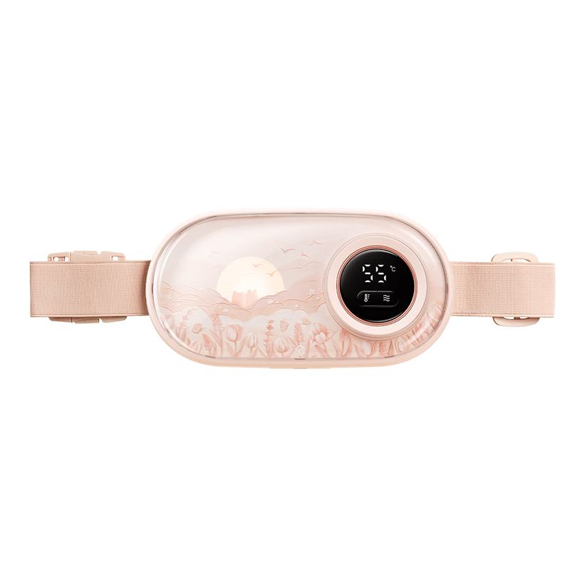 JD Original Moonlight Planet Warm Uterus Belt, Menstrual Pain Relief Hot Compress Heating Pad, Birthday Gift for Wome