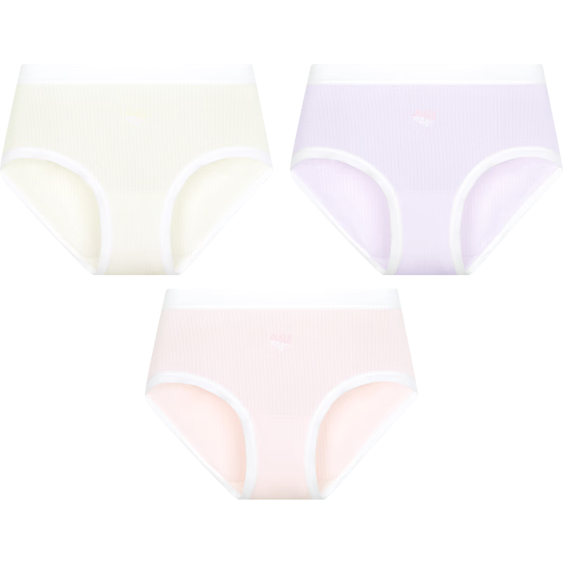 Jiusuiban Cool-Feeling Children's Underwear, Girls' 50s Modal Thin Triangle Panties, Big Kids And Teenage Girls' 7A Antibacterial Sports Shorts