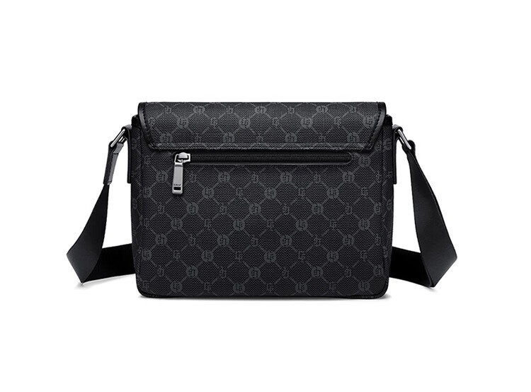 GOLF Shoulder Bag for Men, Crossbody Bag with Vintage Print, IPad And Phone Pouch, Water-Resistant Business Commuter Small Square Bag 16