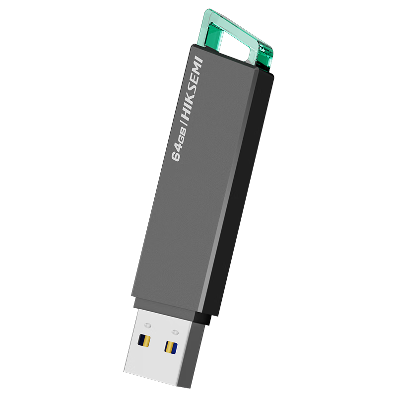 HIKVISION 64GB USB3.2 Flash Drive R33, Work Indicator Light, Read Speed 130MB/s, High-Speed Portable USB Drive, Suitable for Huawei Computers, Business Office And General-Purpose Thumb Drive