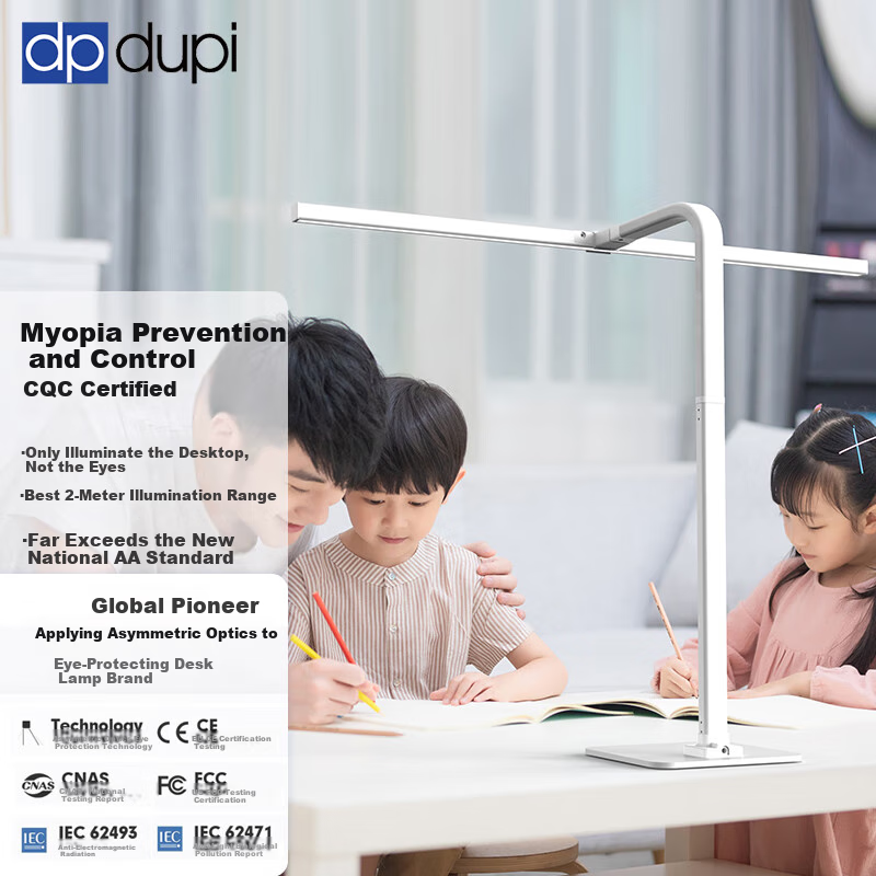 Dpdupi Eye Protection Lamp, Desk Lamp for Eye Care, Study, Reading, Homework, Students And Children, National AA Full Spectrum Intelligent Vision Protectio