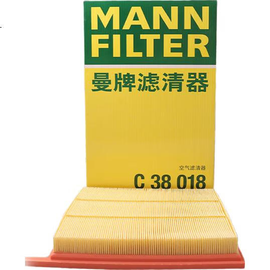 Воздушный фильтр MANNFILTER C38018 для BYD Tang DM-I, Song PLUS, Song Pro, Huweijian 07