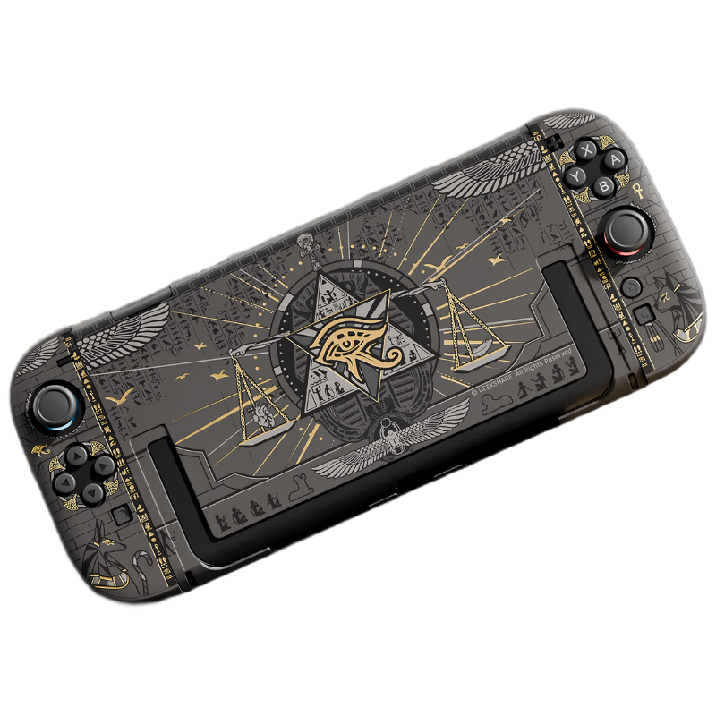 Jixiang Nintendo Switch 2 Protective Case, NS2 Mysterious Kingdom Detachable Protective Case, Shockproof Hard Shell, Handheld Case with Direct Insert Base, Switch 2 Protective Case