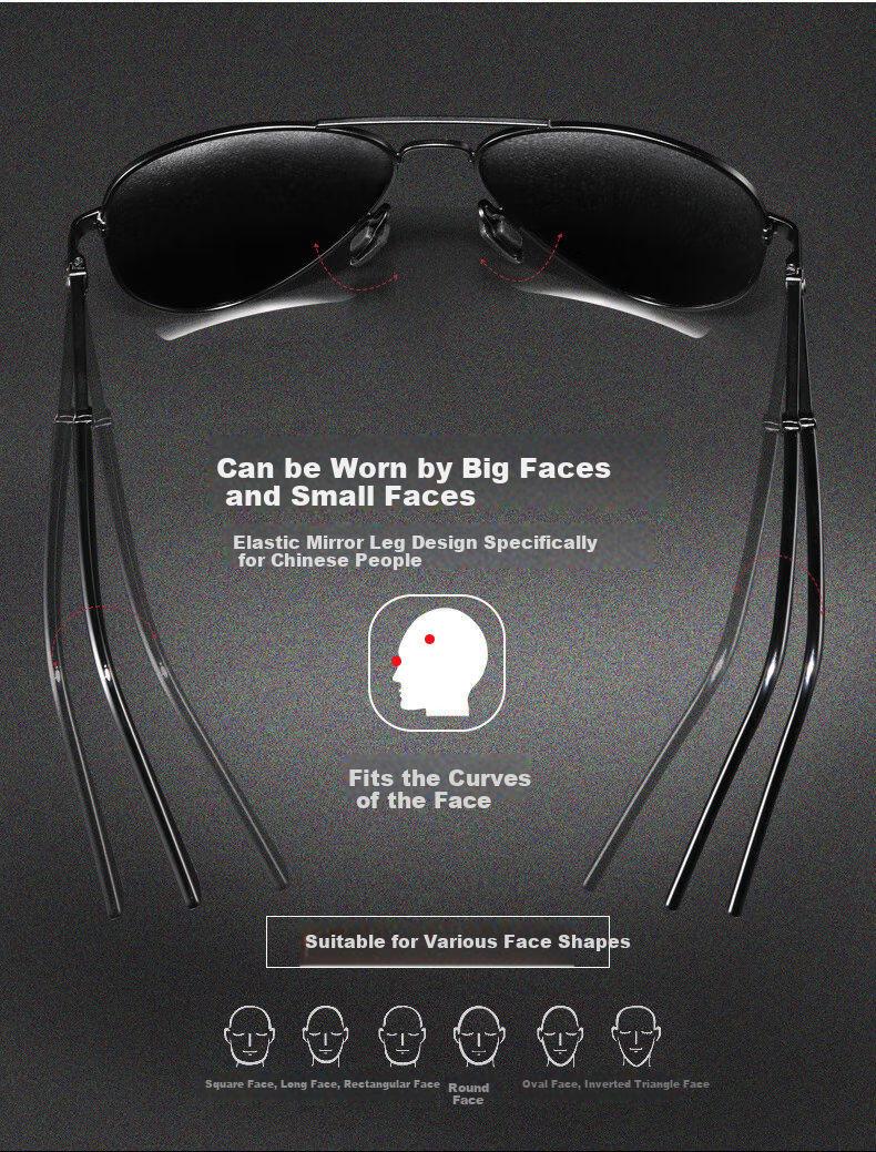 Mumujian Day And Night Color-Changing Sunglasses for Men, Polarized UV Protection Sunglasses for Driving, Fishing And General Use 9