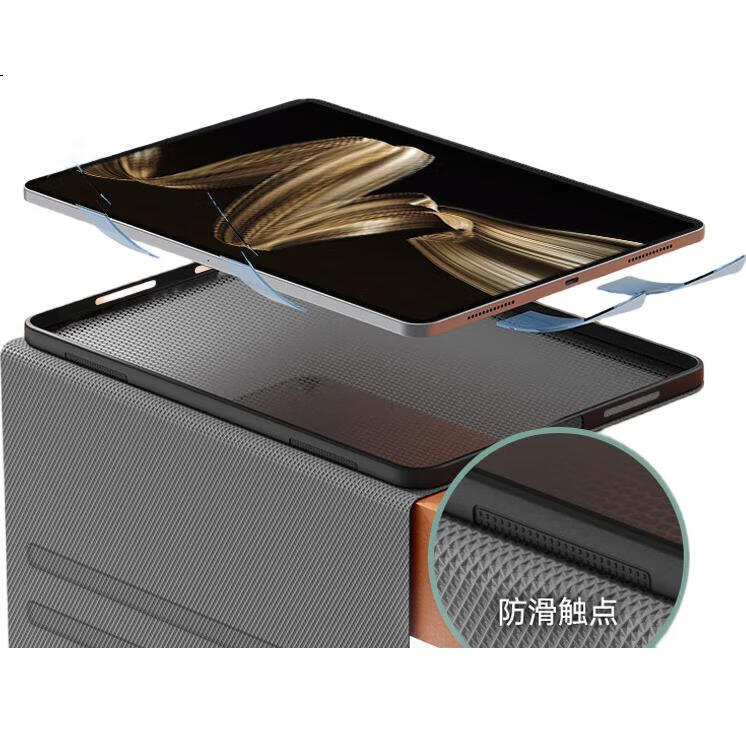 Чехол ALittleFlower для Huawei MatePad Pro 12.2 дюйма (2025), тонкий, защитный, противоударный, с функцией сна/пробуждения, темно-синий