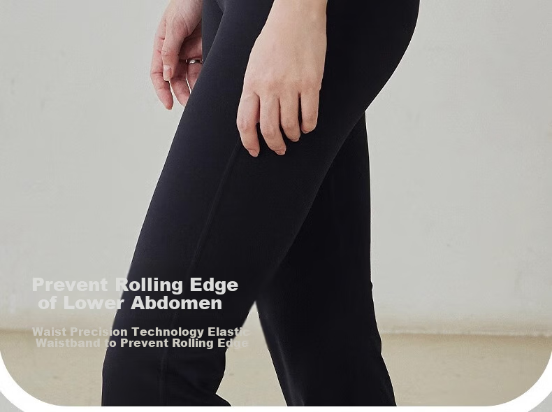 Gigt Yoga Pants for Women, Slightly Flared, Cool And Draping, Slimming, Nude-Like, Suitable for Outdoor Wear, Waist-Cinching, Butt-Lifting, Sports And Daily Fitness Pants 15