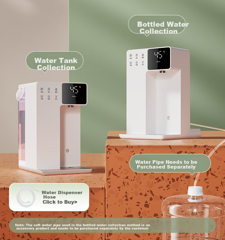 JD Original Yanshi Water Dispenser with Heating And Cooling Function, Home Desktop Small Direct Drinking All-In Kettle, 3-Second Instant Heating, 4L Antibacterial Water Tank, Annual Meeting Administrative Procurement 1