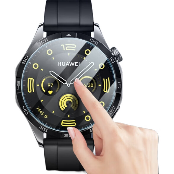 Защитное стекло Xiaopijiang для Huawei Watch GT5/GT4 (41мм), набор из 3 штук, прозрачное, закаленное, противоударное