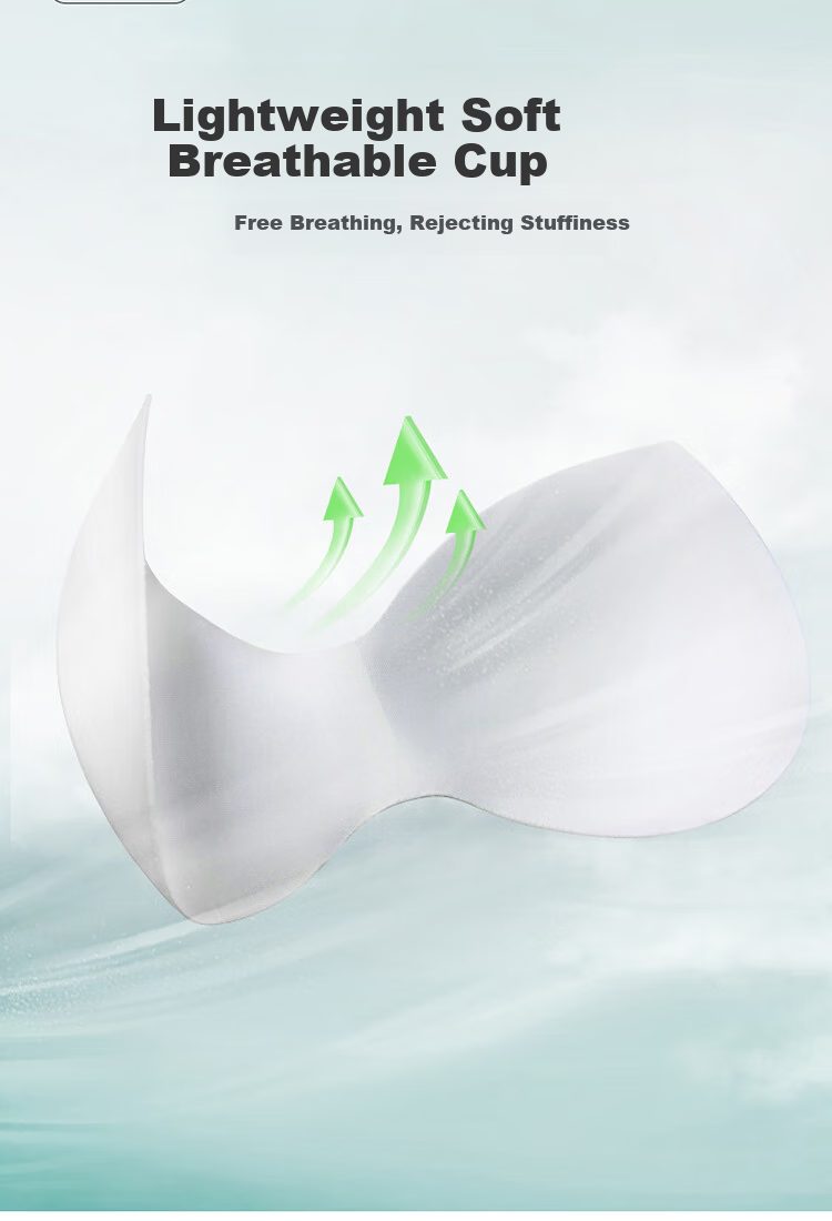 MiiOW Girls' Underwear Bra, Puberty Bra for Ages 12-18, Seamless Thin Sports Bra for Middle School And High School Students 9