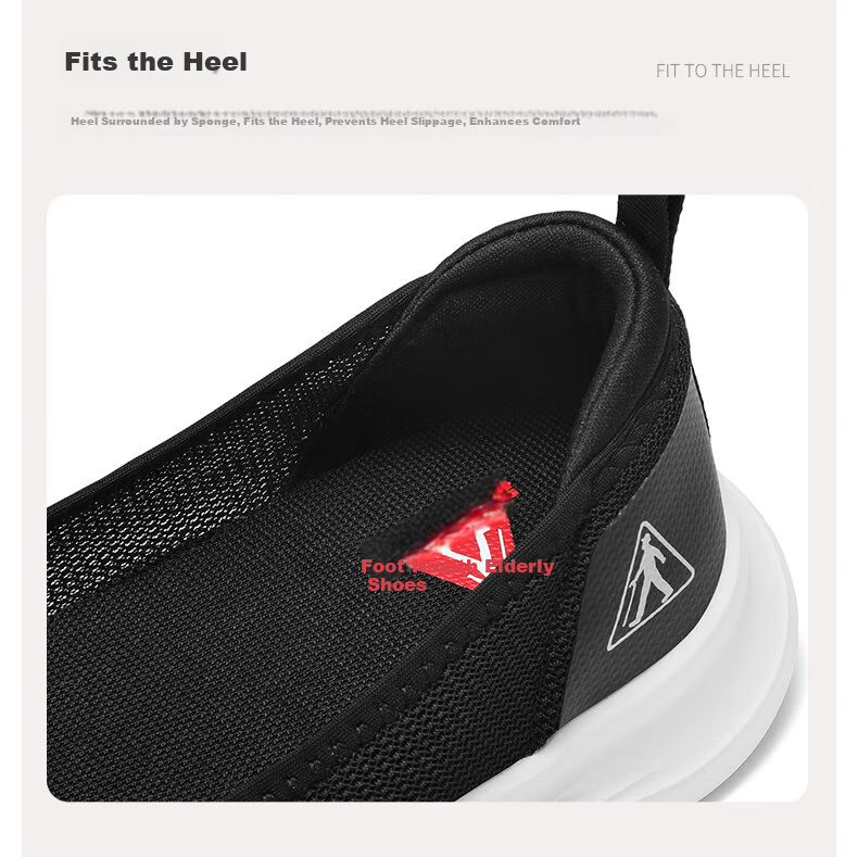 Zulijian Non-Slip Elderly Shoes for Women, 2026 New Style Casual Mom Shoes, Slip-On Nurse Shoes, Breathable Mesh Fabric Shoes 12