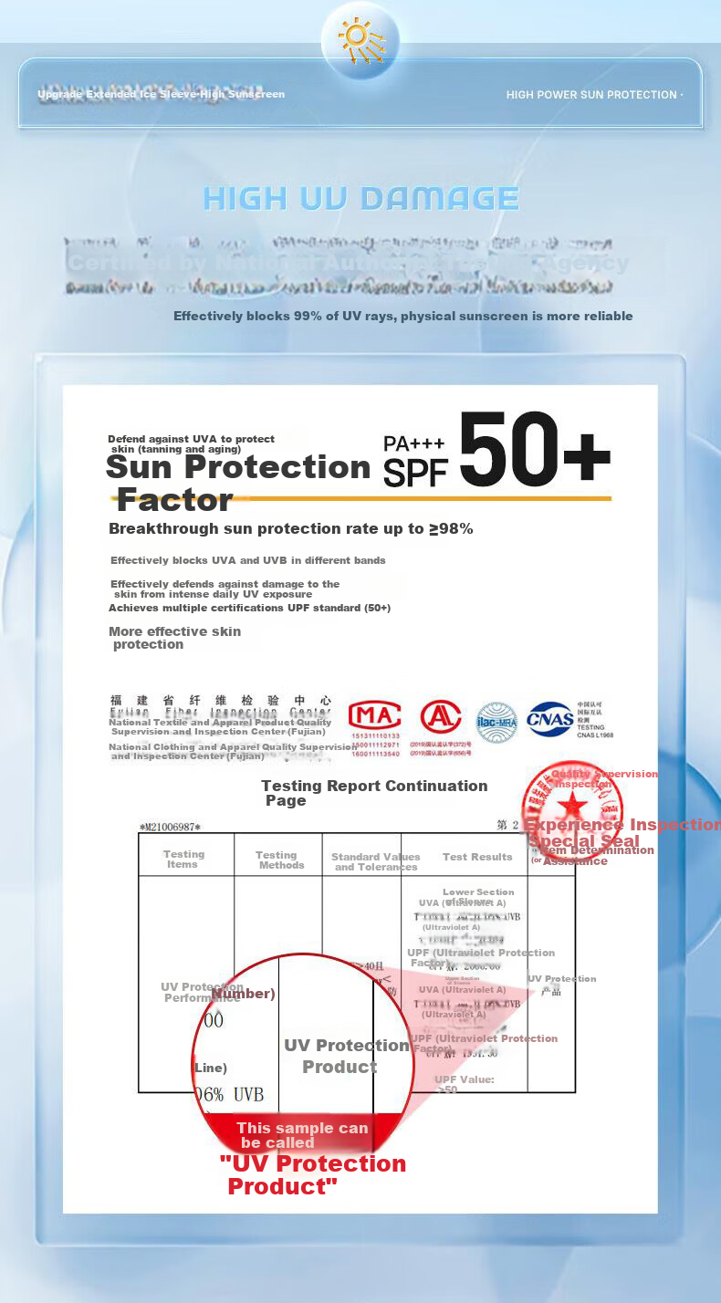 Huili Summer Sun Protection Arm Sleeves, Ice Silk Thin Breathable Outdoor Driving Cycling Unisex UV Protection Ice Sleeves Hand Sleeves 2