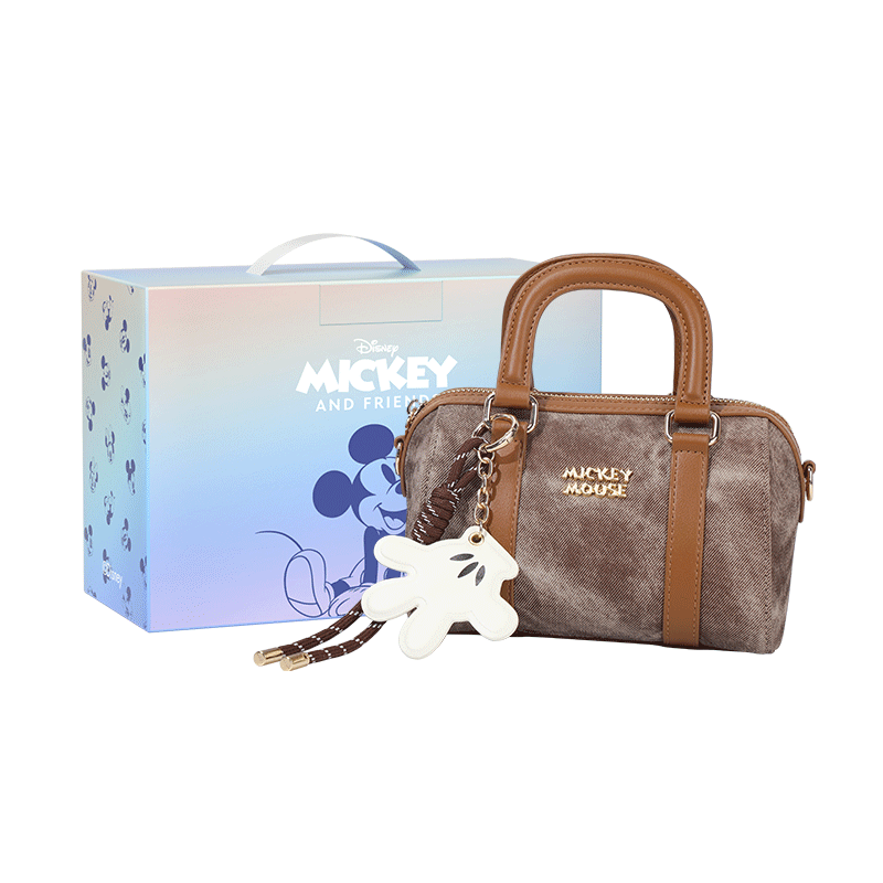 Disney Handbag, Women's Shoulder Crossbody Bag, Mickey Mouse Bag, Pillow Bag, Gift Box Set, Birthday Present for Wome