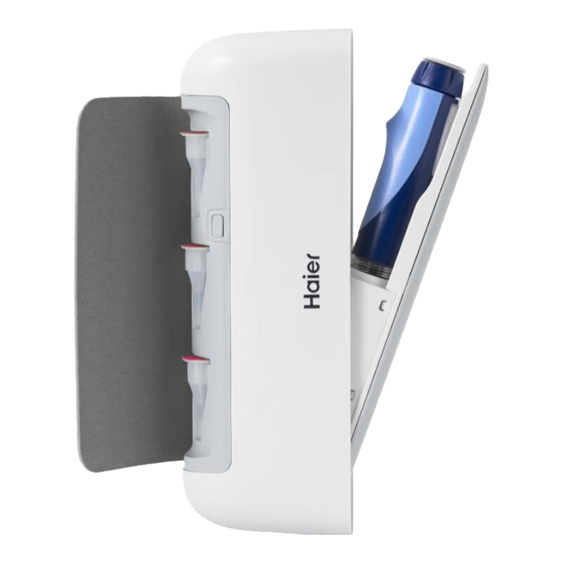 Haier [Ice Box Set], Twin Ice Boxes, Insulin Refrigerator, Portable Large Capacity Car Fridge, ICE-S100