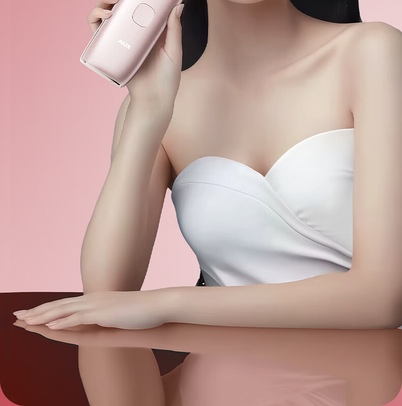 AUX Hair Removal Laser, Sapphire Ice Point, Painless Full-Body Underarm And Private Parts Home Shaver, Gift for Girlfriend Or Wife, Holiday Present, 1208 26