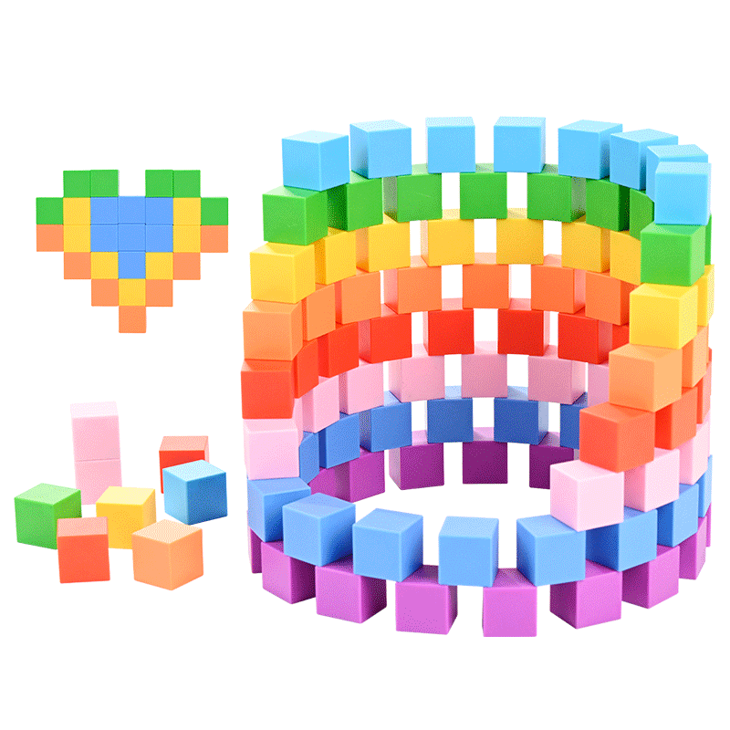 MAGPLAYER Magnetic Cube, Geometric Educational Toy, Children's Puzzle Game, Boys' Magic Cube, 32 Pieces, 2.5cm