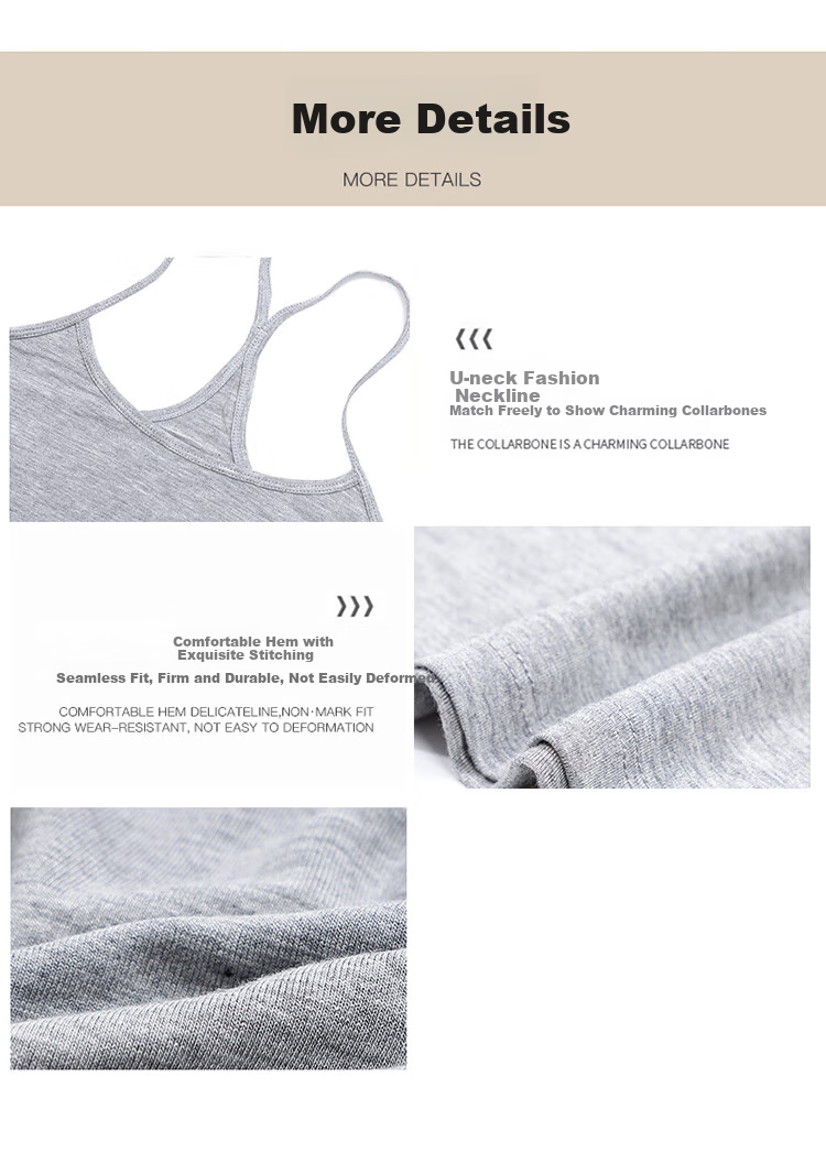LangSha Women's Summer Camisole Tank Top, Slim-Fit, Slimming, Sleeveless Undershirt for Outer Wear Or Inner Layering in Plus Sizes 10