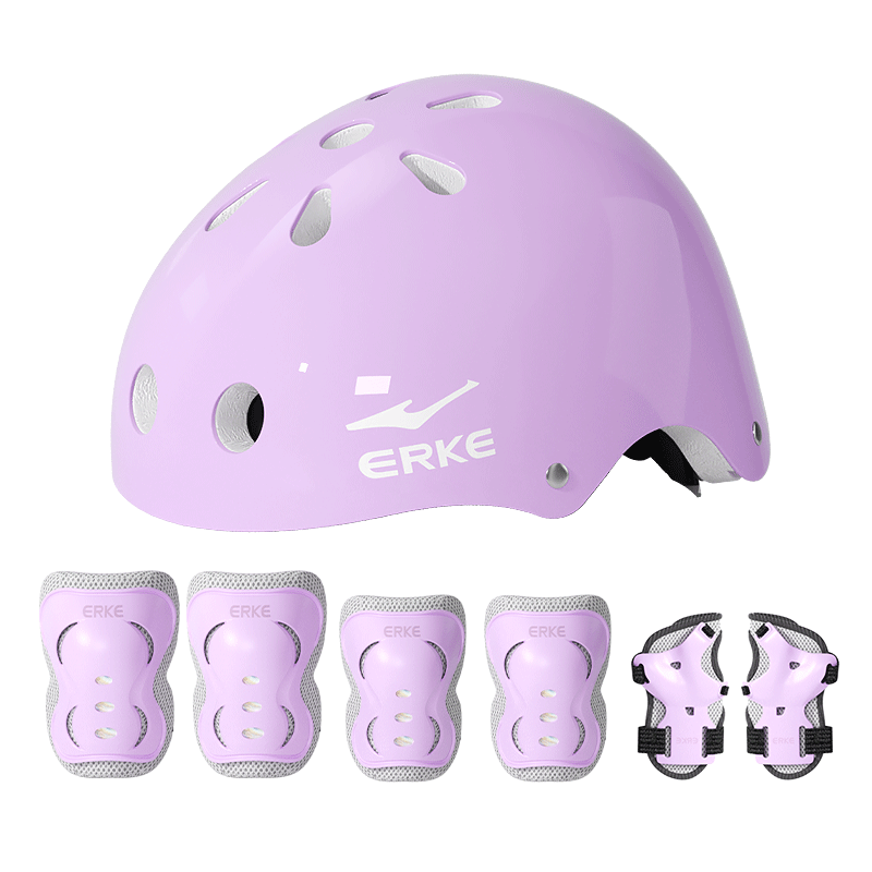 Hongxing Erke Kids Roller Skating Protective Gear Helmet Bicycle Riding Anti-Fall Full Set Balance Bike Ice Skating Skateboard Protective Equipment