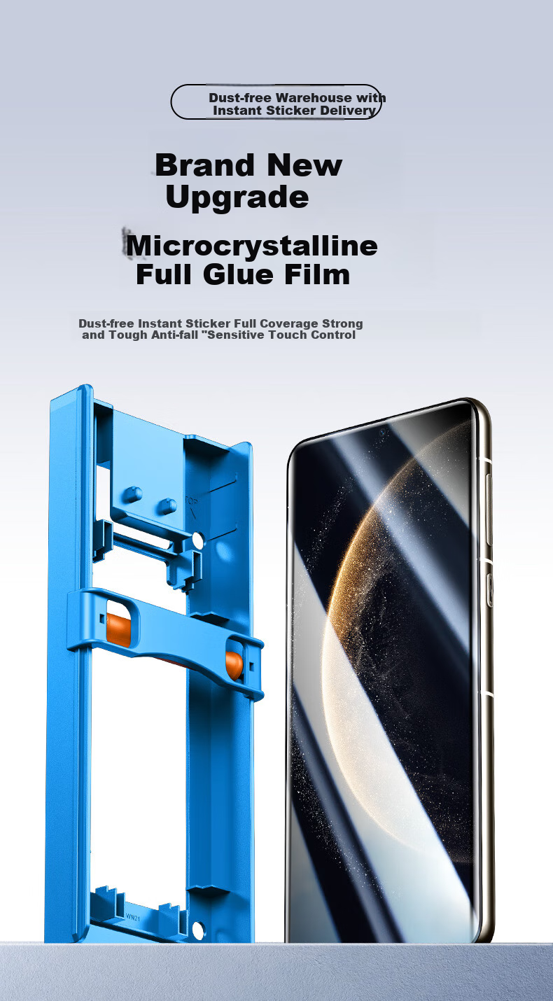 ESR Screen Protector for Huawei Mate 70 Pro, Mate 70 Pro+ Tempered Glass Film, 70 RS Extraordinary Master Full Adhesive Composite Soft Film, Dust-Free Installation, Quick Application, High-Definition Anti-Drop Protective Film 5