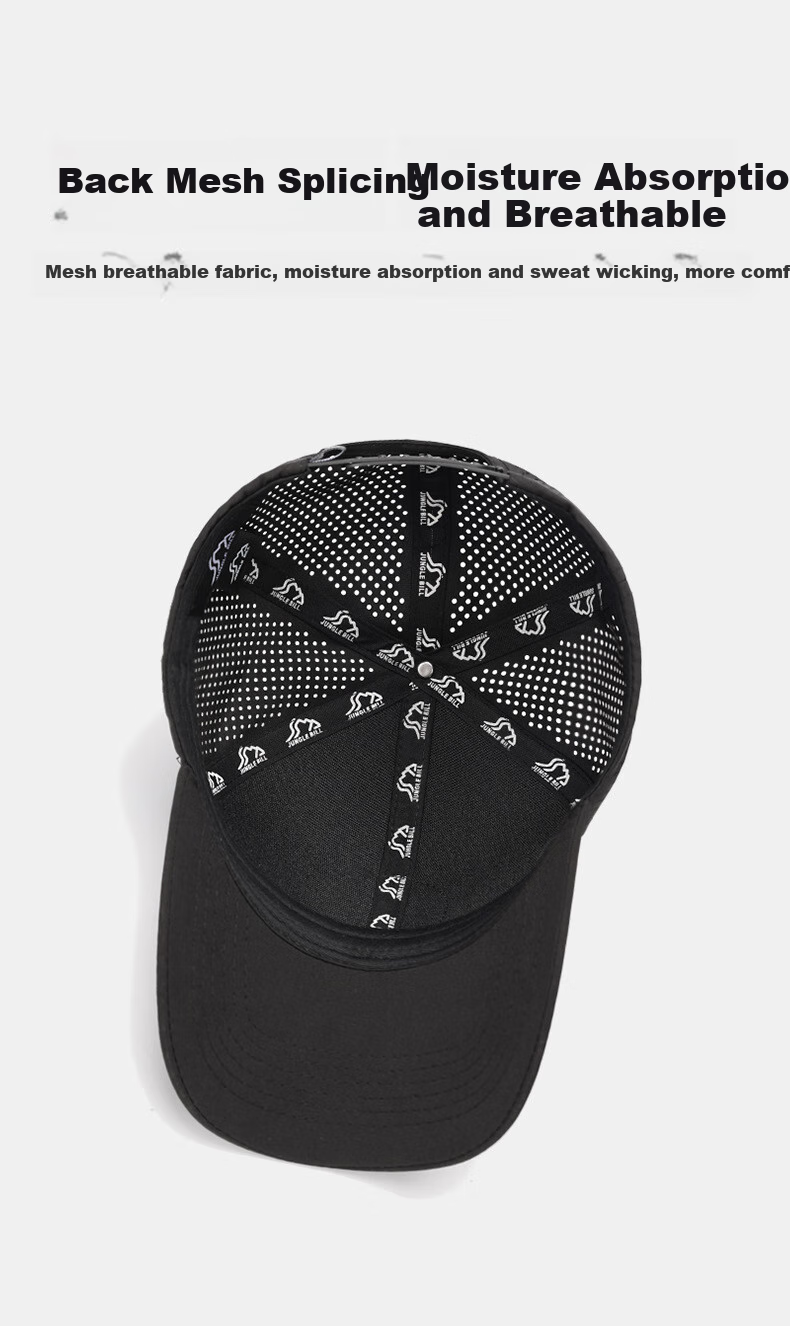 Jiancai Men's Spring And Summer Sun Visor Cap, Trendy Original Outdoor Quick-Dry Hat for Women And Couples, UV Protection Baseball Cap for Me 8