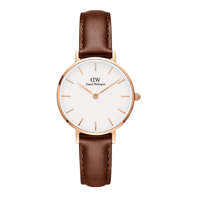 DanielWellington DW Ladies Watch, Niche Luxury Gold-Plated Steel Strap Quartz Wristwatch, Birthday Gift for Girlfriend, DW231