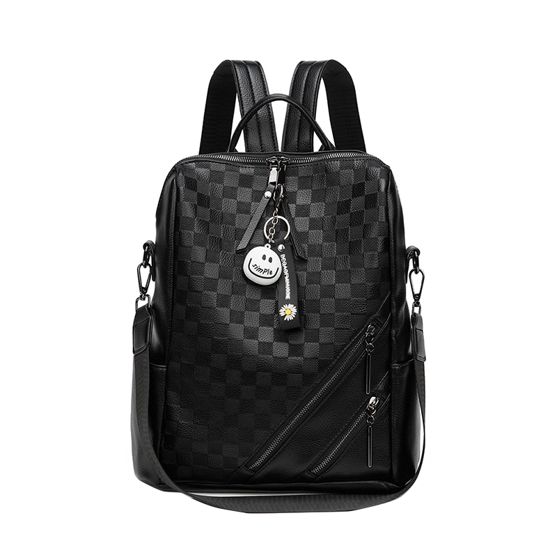 FOXER Women's Large Capacity Backpack School Bag Sports Travel Commuter Bag Luxury Lightweight Gift for Girlfriend