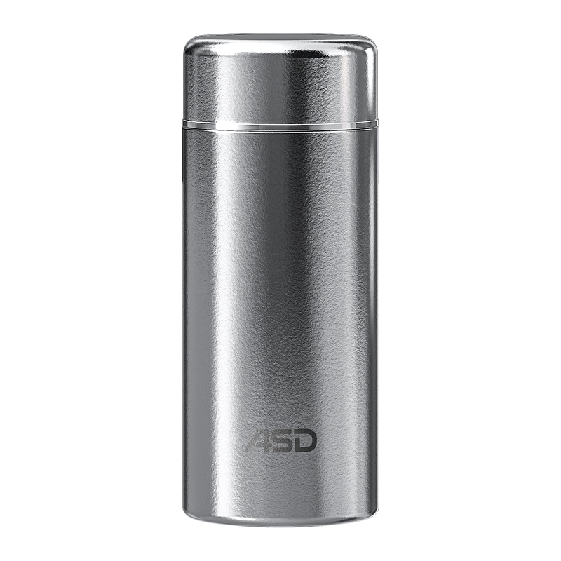 ASD [Lin Gengxin's Choice] Pure Titanium Insulated Mug, Portable Pocket Cup for Men, New Stylish Outdoor Compact Tea Infuser Cup
