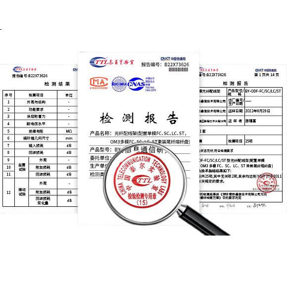 BOYANG 24-ядерный ODF патч-панель оптоволоконный распределительный блок, одномодовый push-pull, монтируемый в стойку